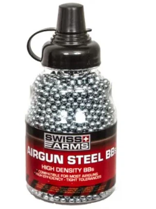 נשק שוויצרי .177/4.5mm 3000 Ct. רובה אוויר פלדה BBs